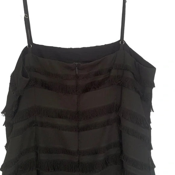 Princess Polly Black Molina Mini Dress Size 10 - Picture 10 of 13